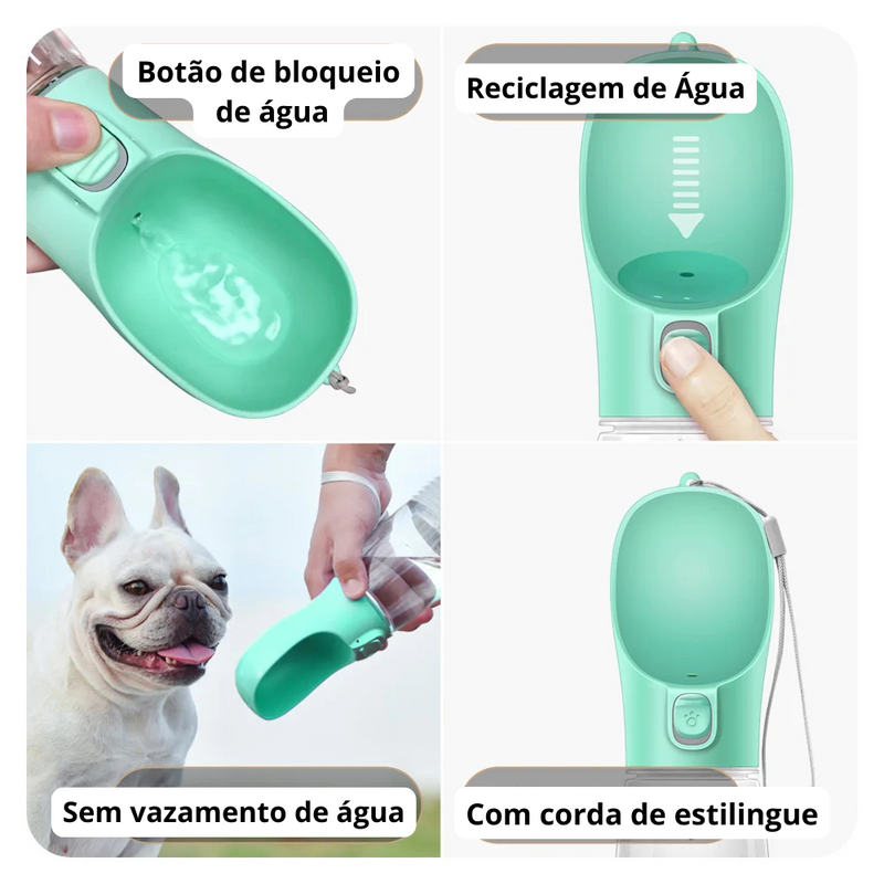 Bebedouro Portátil Para Pets